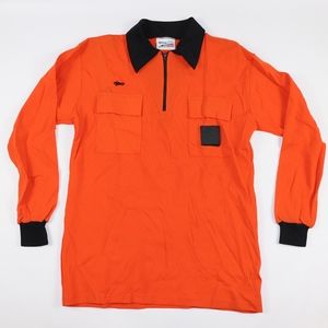 80s New Doss Mens Long Sleeve Soccer Referee Shirt